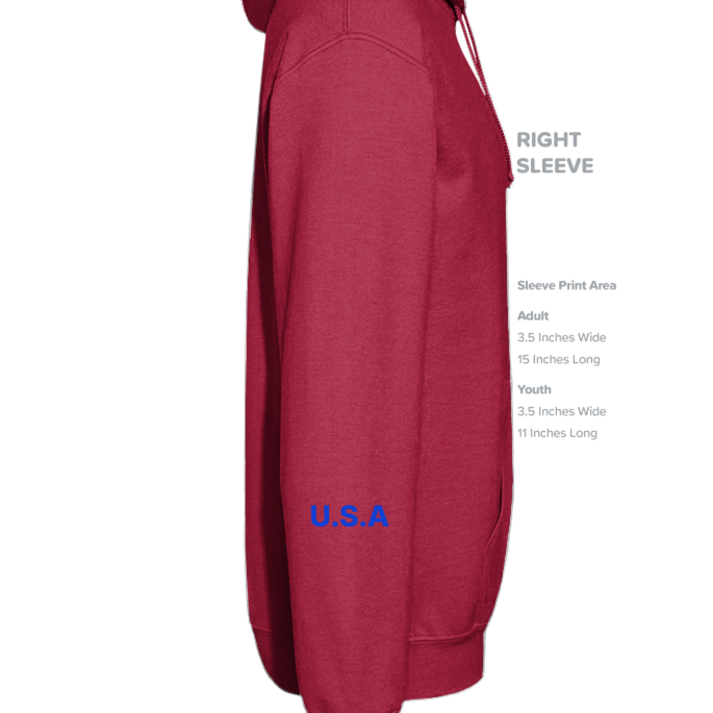 CHERRY RED - SLEEVE_RIGHT